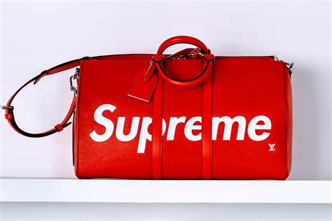 suprime lv bara|How Louis Vuitton x Supreme Took Off: Exclusive .